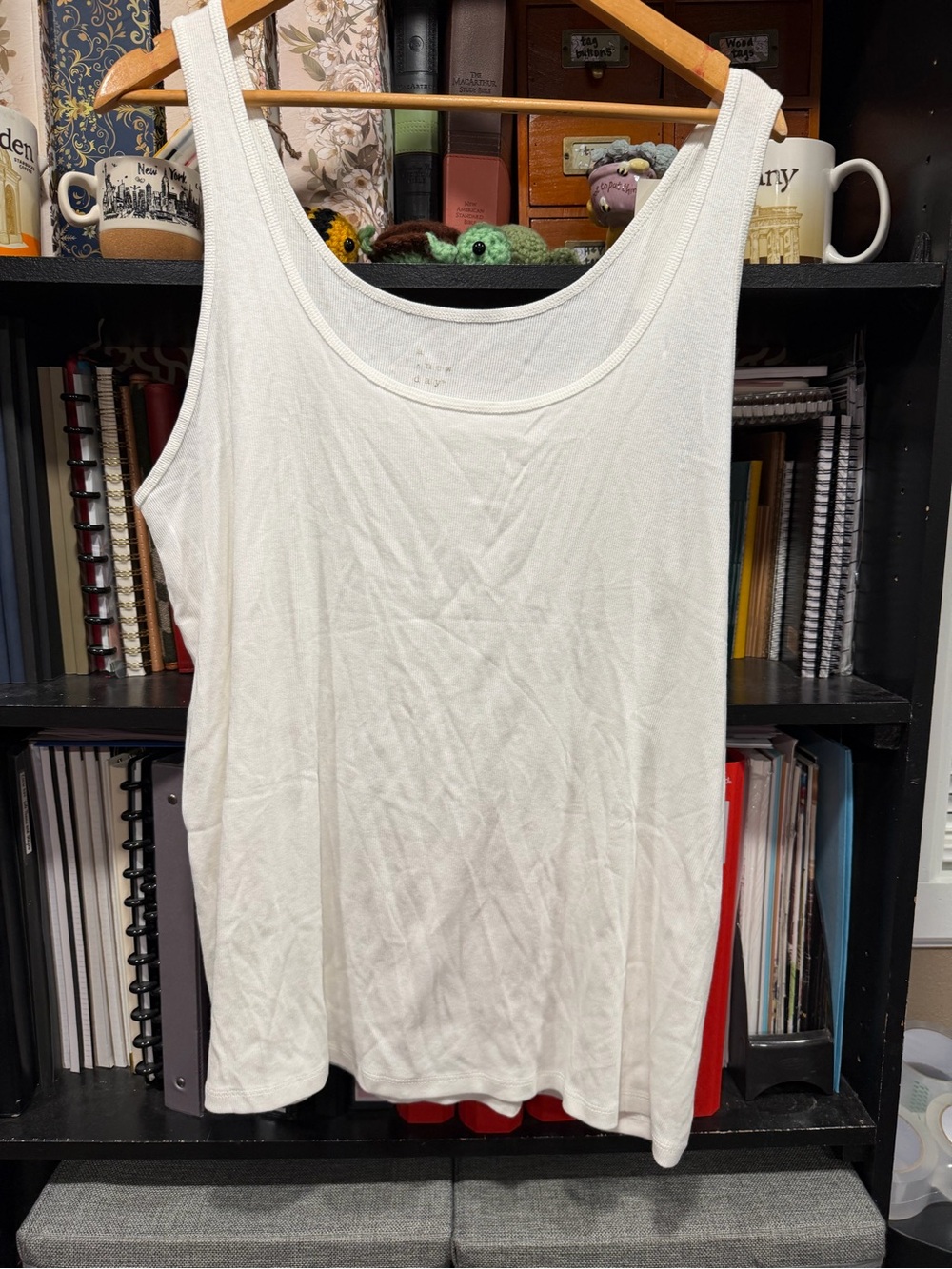 Target White Scoop Neck Tank Top